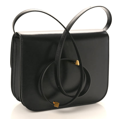 Celine Box Calfskin Medium Classic Box Flap Bag Black 3 of 9