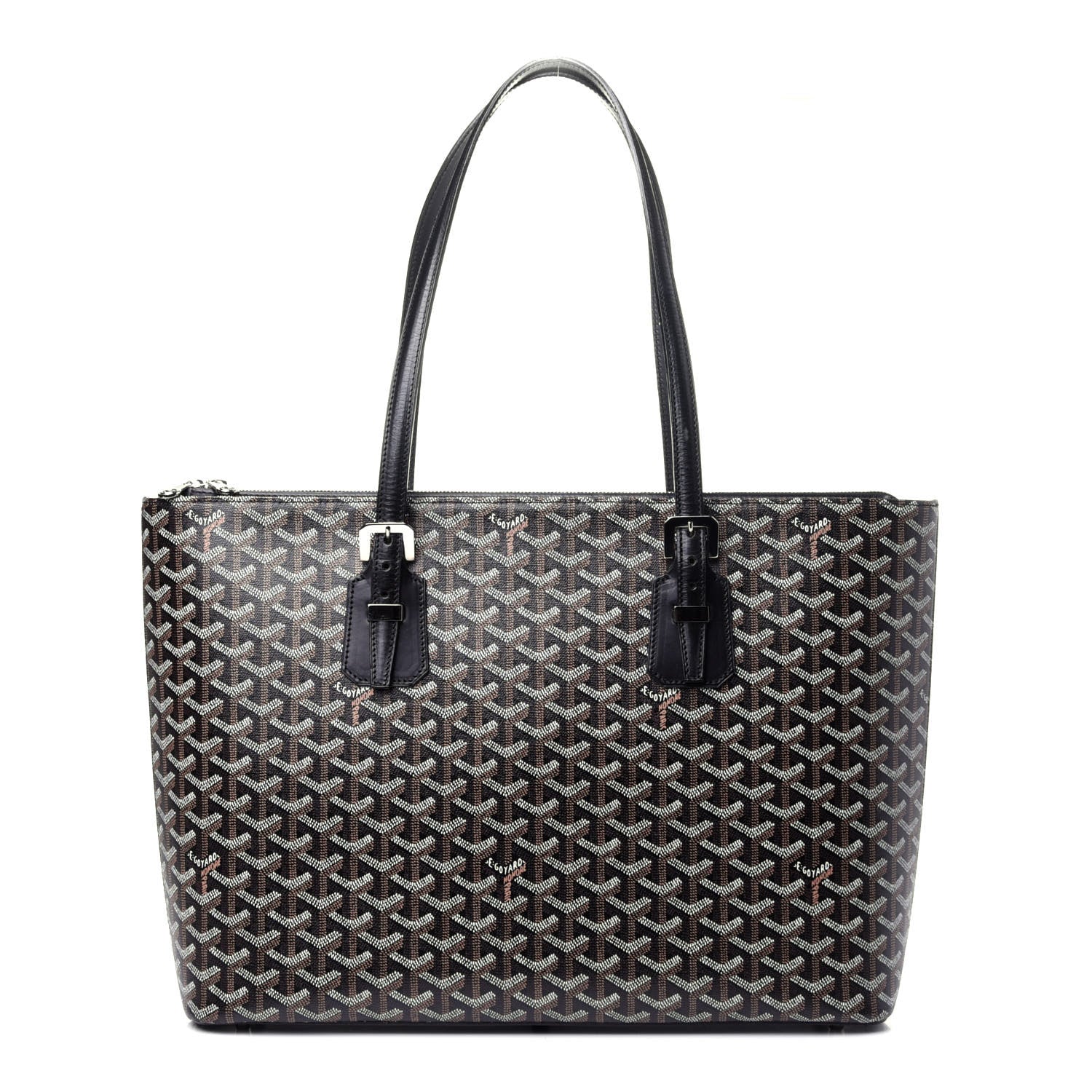 Goyard Goyardine Sac Marie Galante GM Black 1 of 23