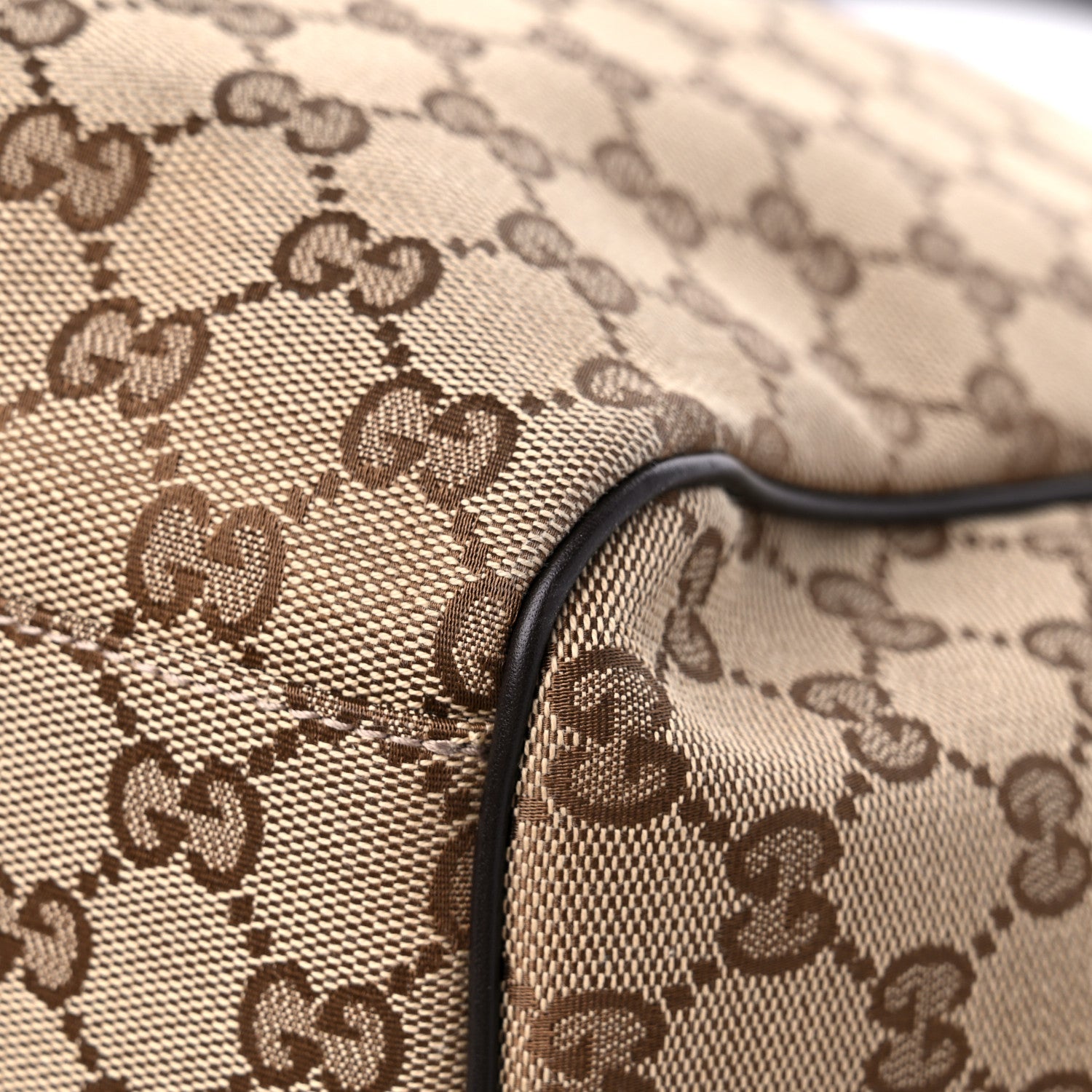 Gucci Monogram Large Sukey Tote Dark Brown 11 of 11