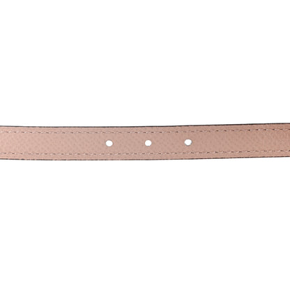 Hermes Swift Epsom 13mm Focus Belt 80 Rose Eglantine Bleu Indigo 4 of 5
