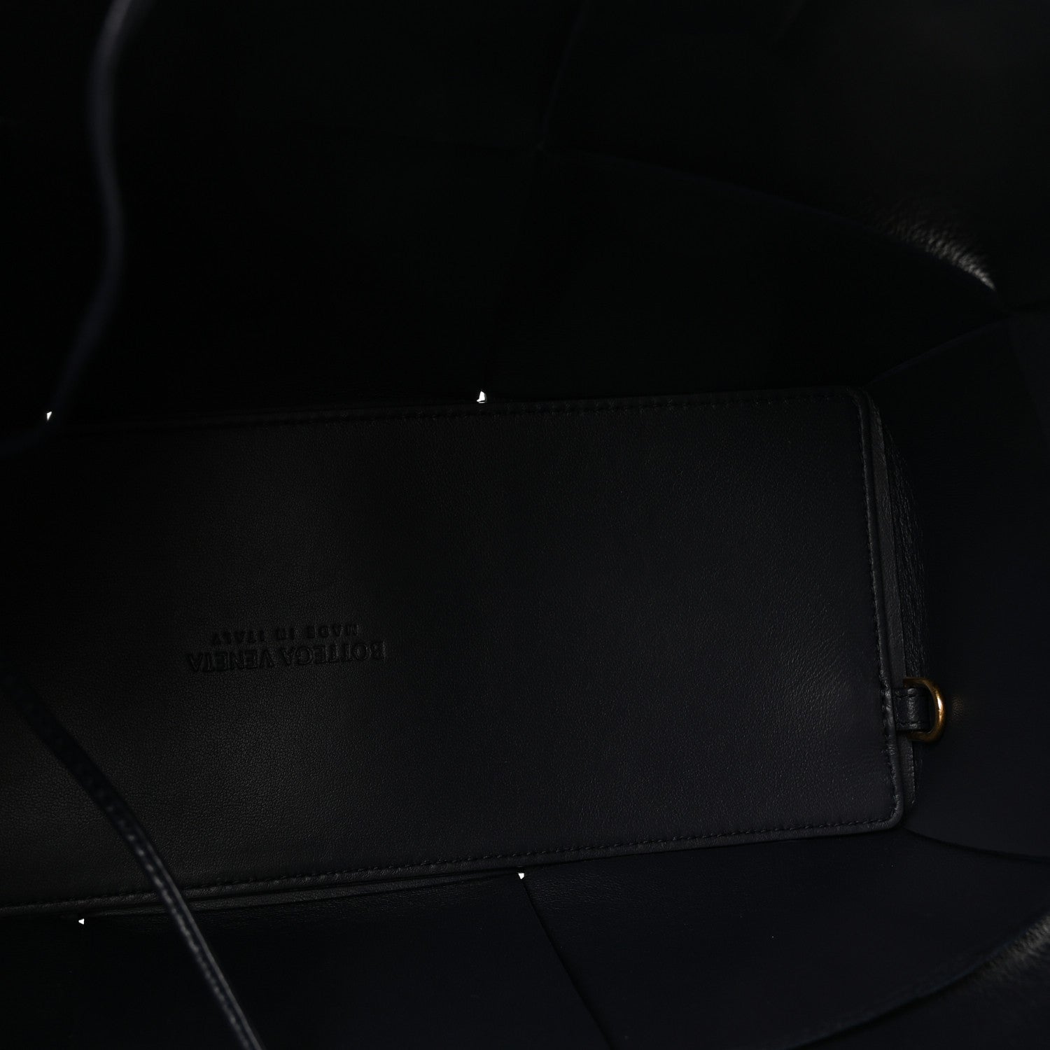 Bottega Veneta Nappa Maxi Intrecciato Small Arco Tote Navy 5 of 9