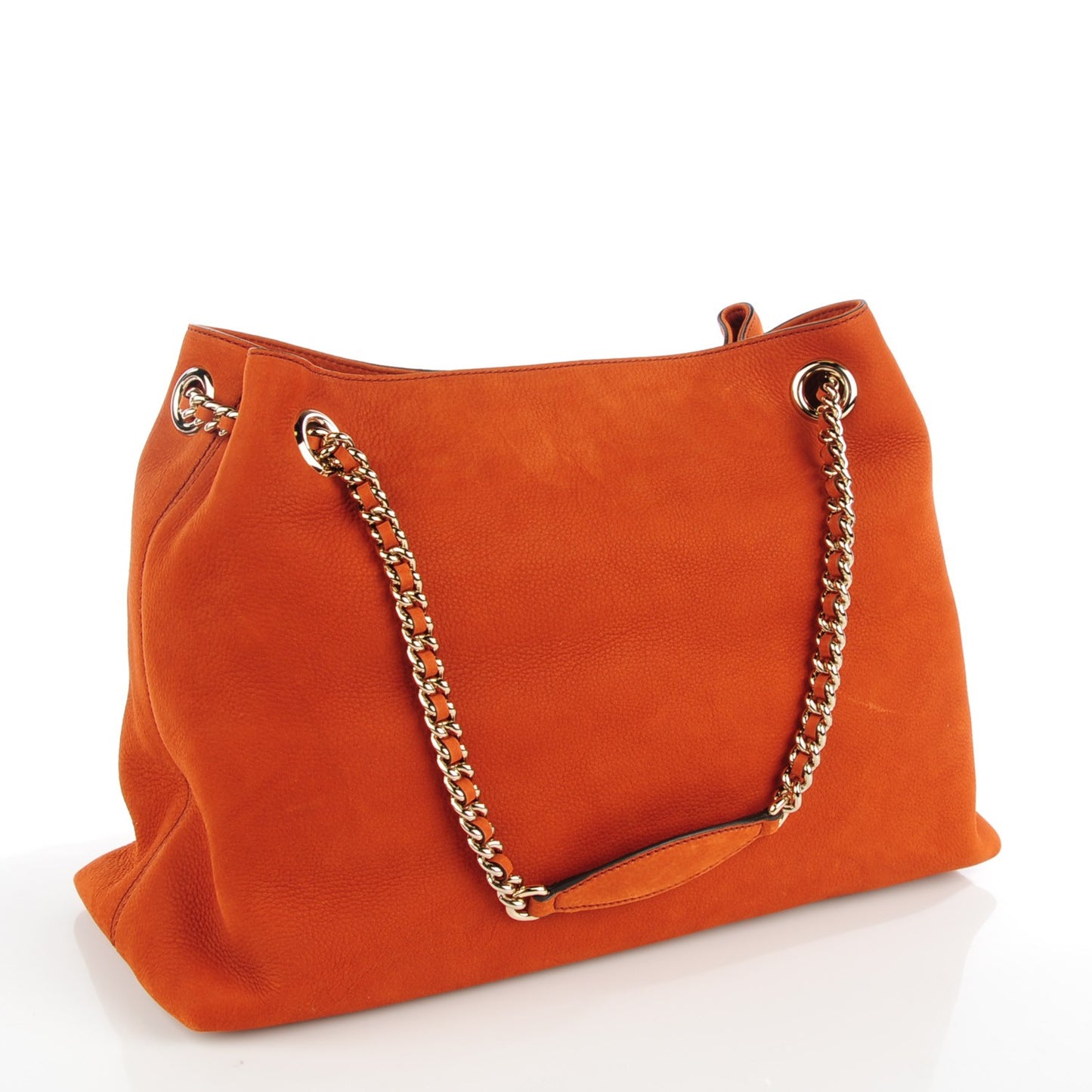 Vitello Range Medium Soho Chain Shoulder Bag Old Whisky