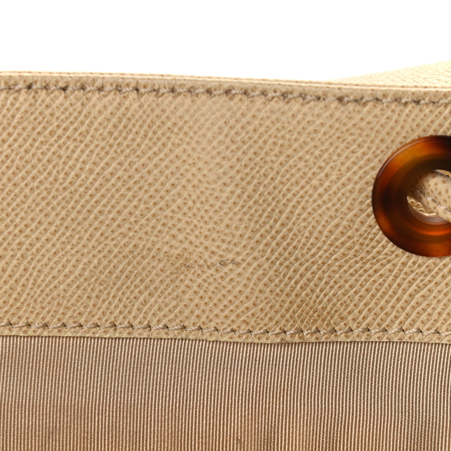 Caviar Tortoise CC Backpack Beige