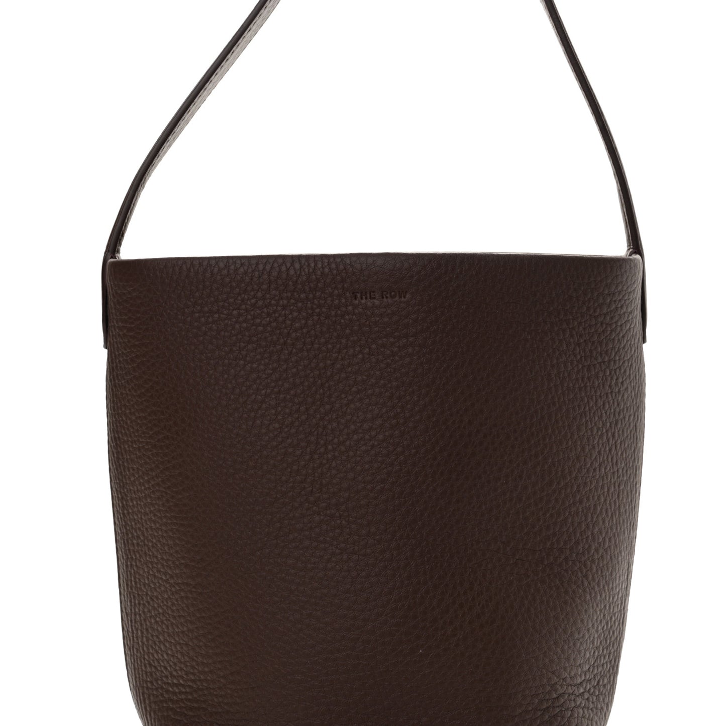 Grained Calfskin Small N/S Park Tote Acajou