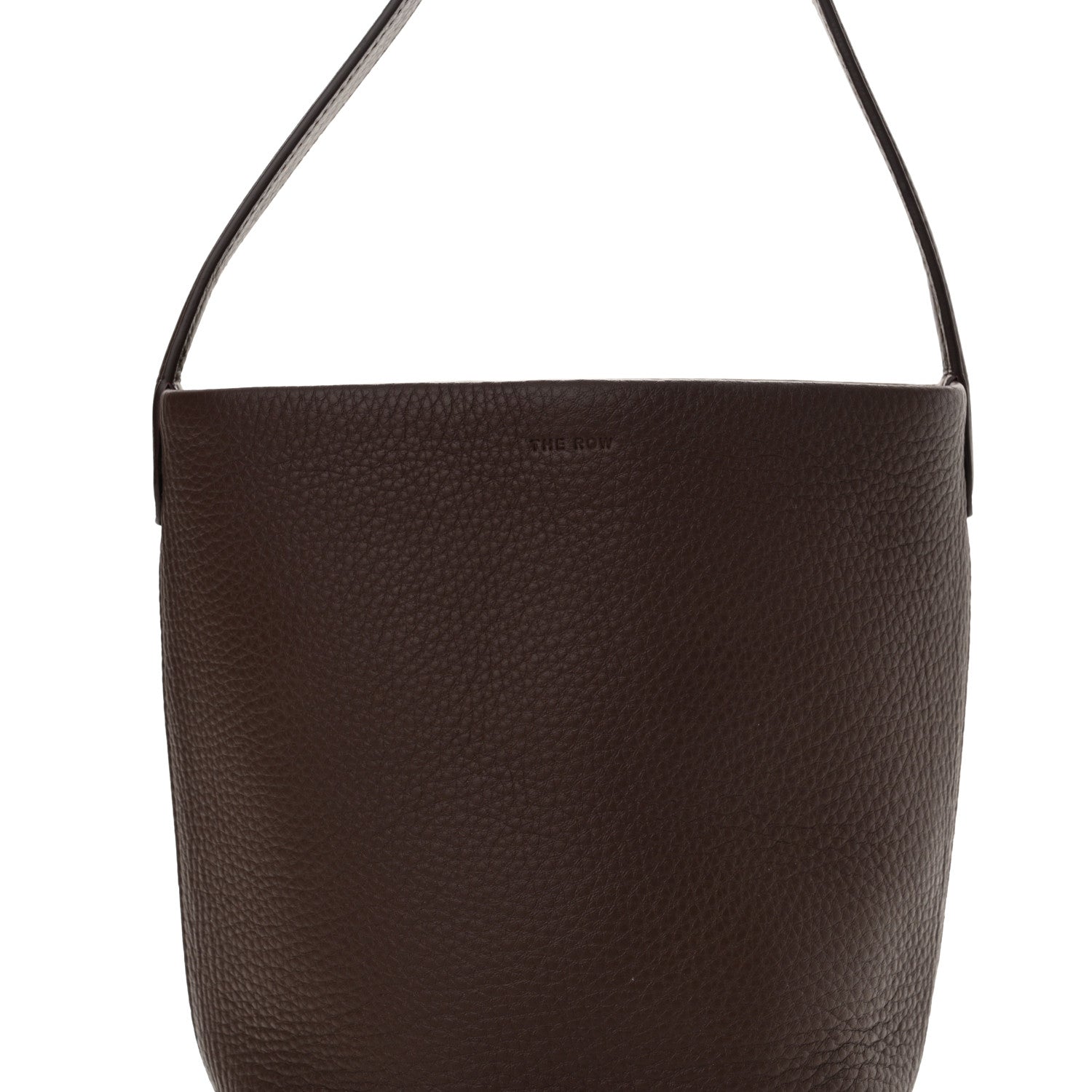 The Row Grained Calfskin Small N/S Park Tote Acajou 7 of 9