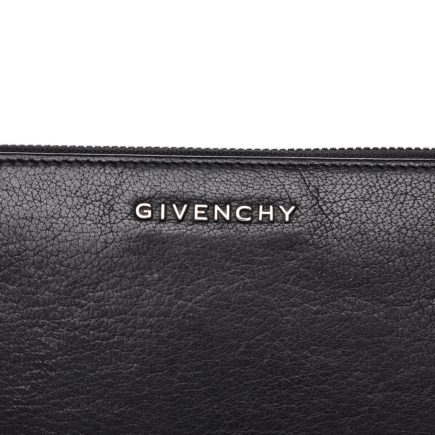 Sugar Goatskin Pandora Zip Around Wallet Black