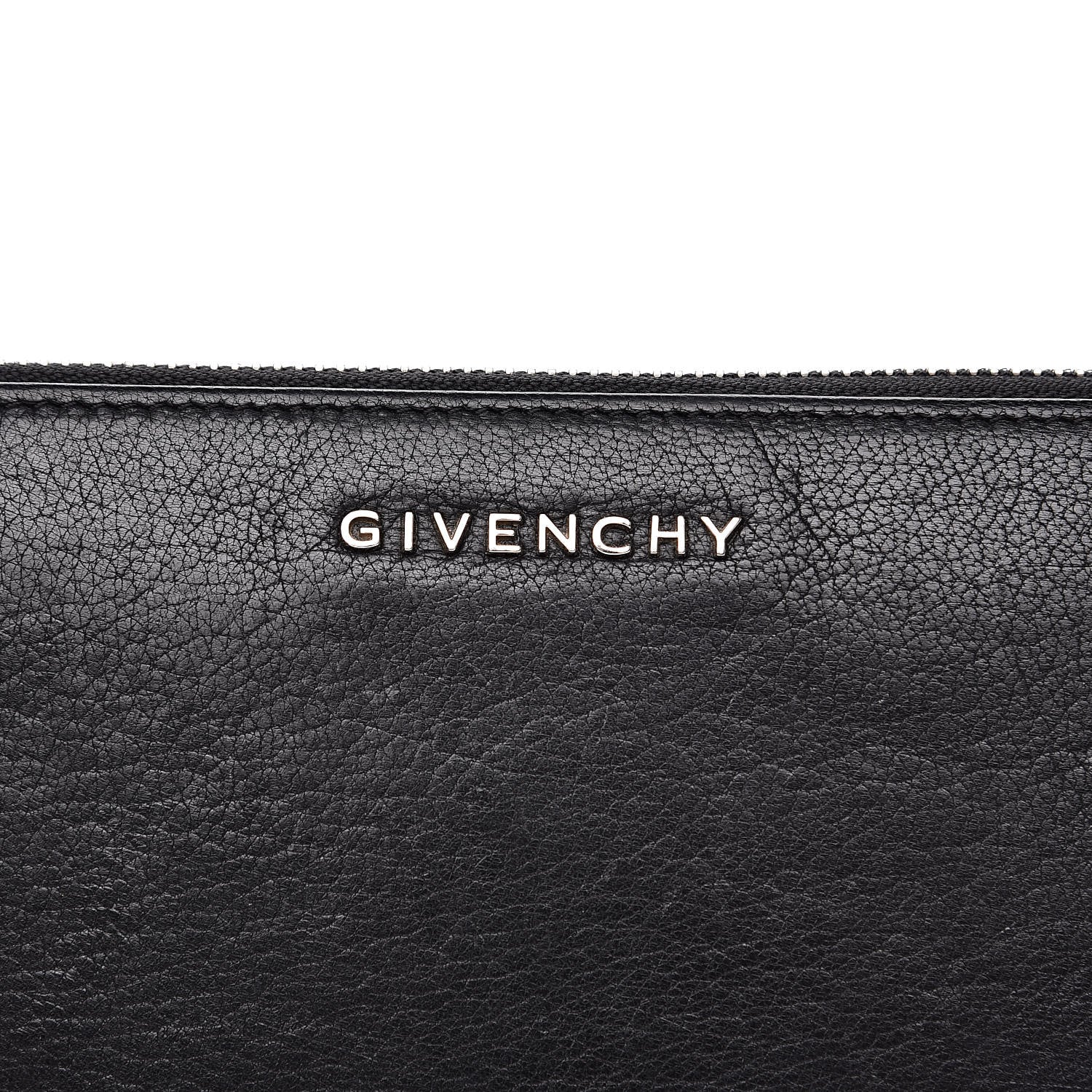 Givenchy Sugar Goatskin Pandora Zip Around Wallet Black 7 of 13
