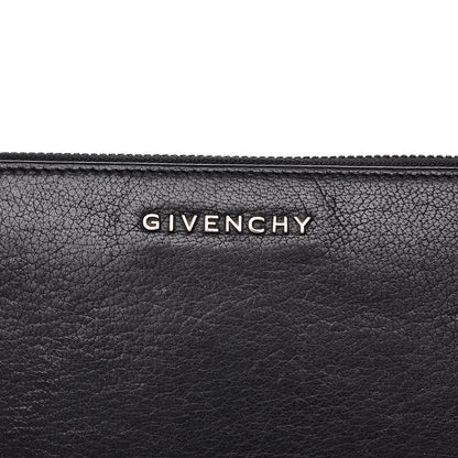 Givenchy Sugar Goatskin Pandora Zip Around Wallet Black 7 of 13