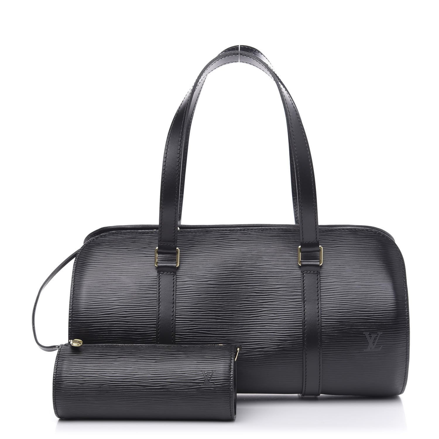 Louis Vuitton Epi Soufflot Black 1 of 10