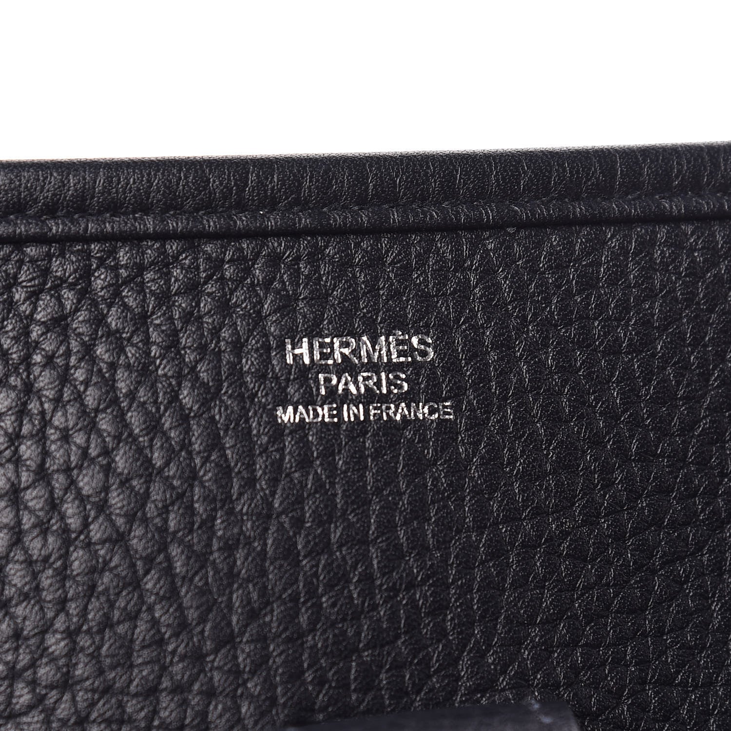 Hermes Taurillon Clemence Amazone Evelyne III GM Bleu Nuit 8 of 10