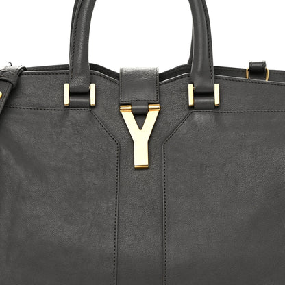 Saint Laurent Sheepskin Small Cabas Chyc Grey 8 of 12