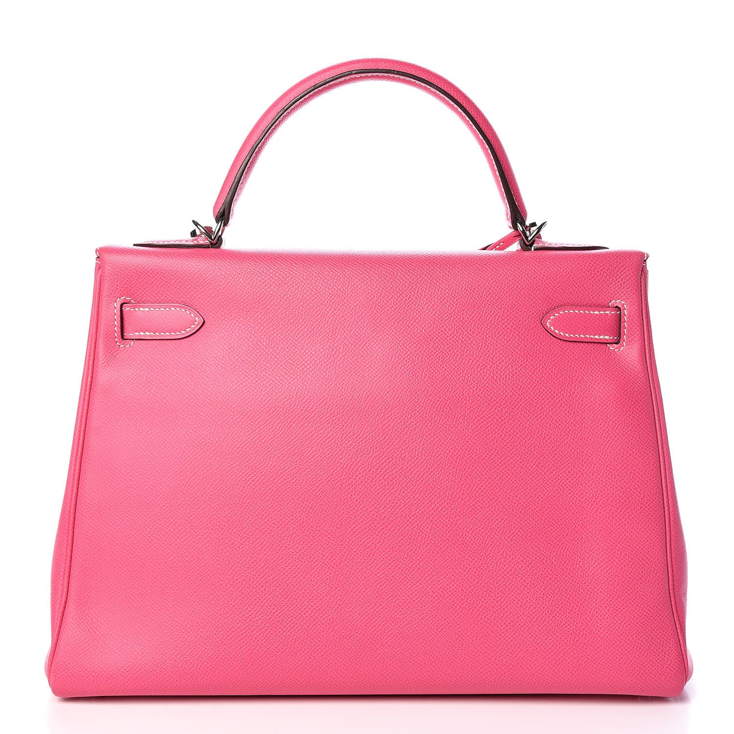 Hermes Epsom Candy Kelly Retourne 32 Rose Tyrien Rubis 4 of 40