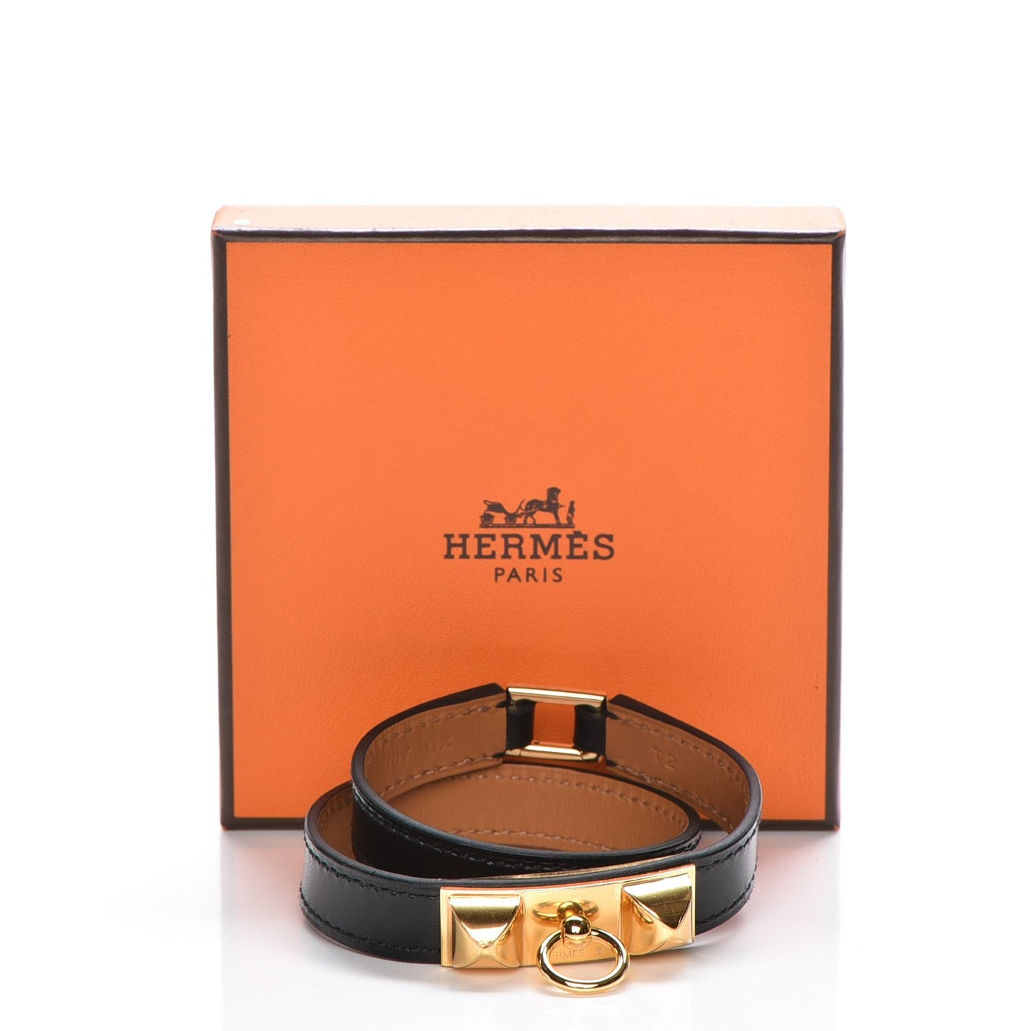 Box Rivale Double Tour Bracelet T2 Black