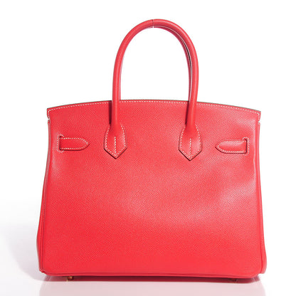 Hermes Epsom Candy Birkin 30 Rose Jaipur Gold 5 of 27