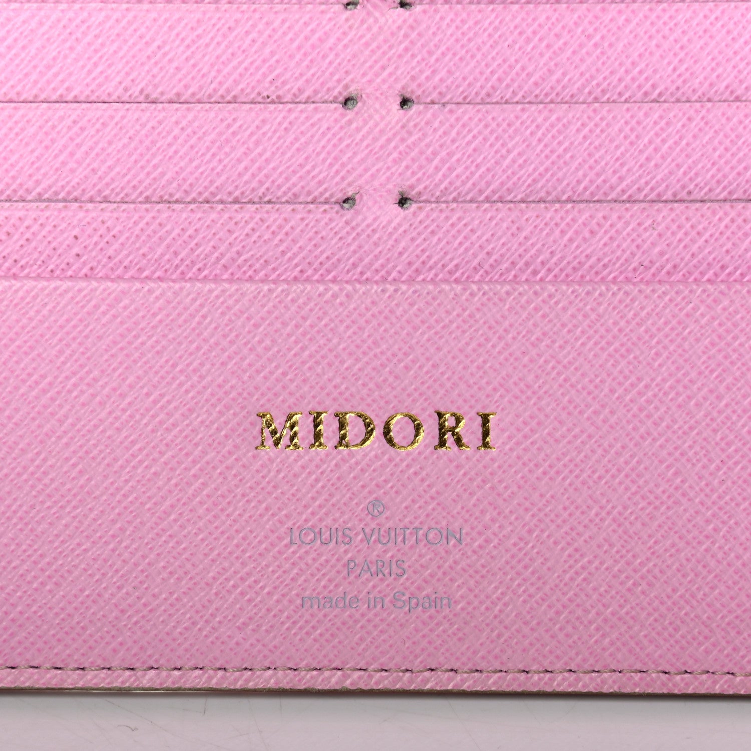 Louis Vuitton Monogram Multicolor Insolite Wallet White Litchi 6 of 8