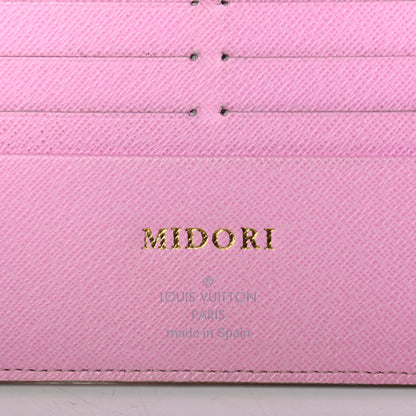 Louis Vuitton Monogram Multicolor Insolite Wallet White Litchi 6 of 8