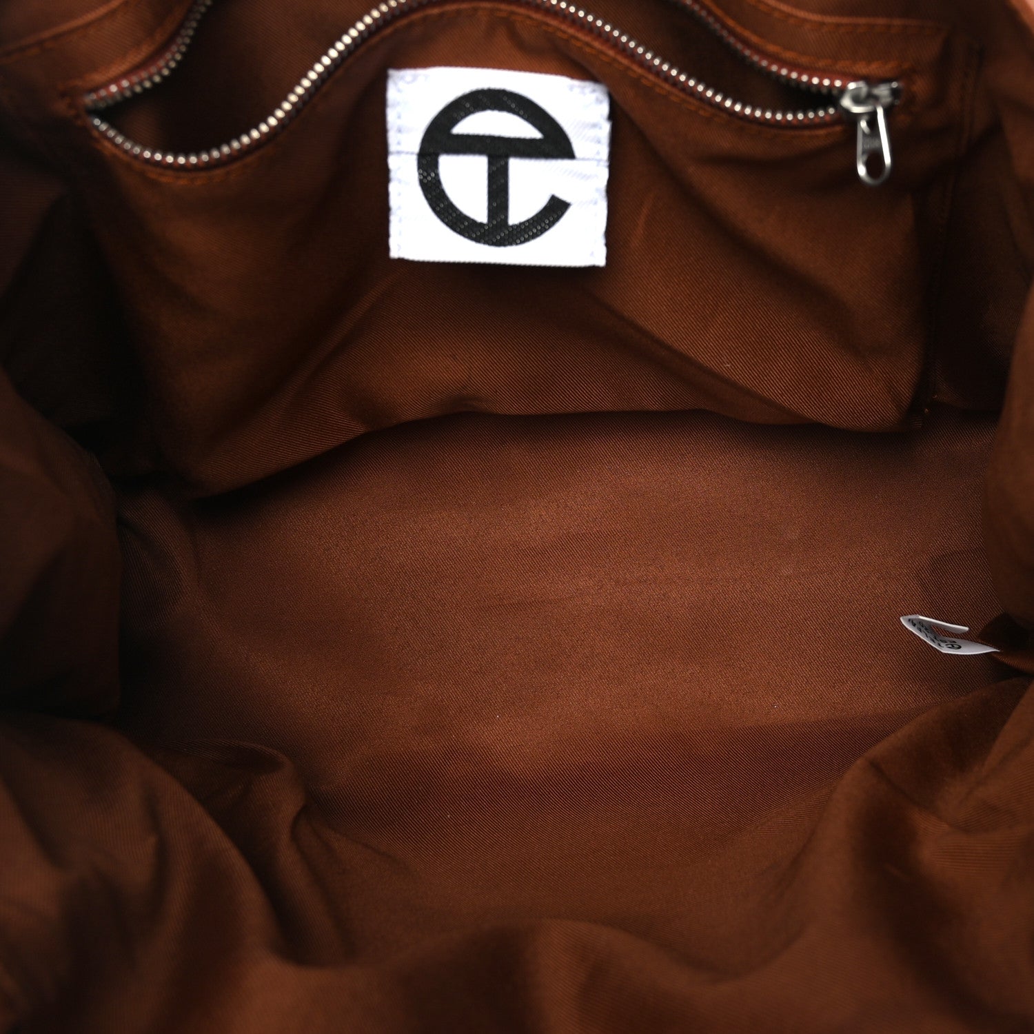 Telfar Vegan Leather Medium Shopping Bag Tan 5 of 9