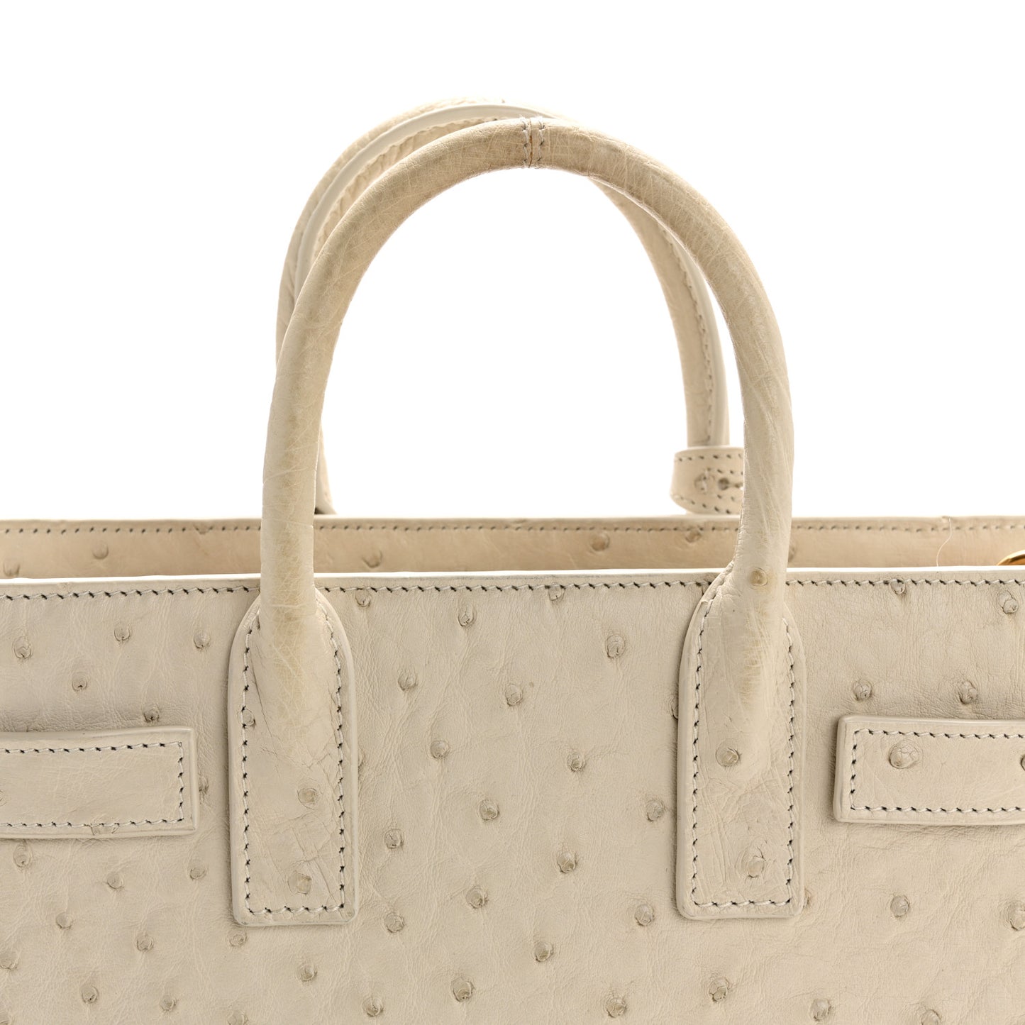 Ostrich Nano Sac De Jour Crema Soft