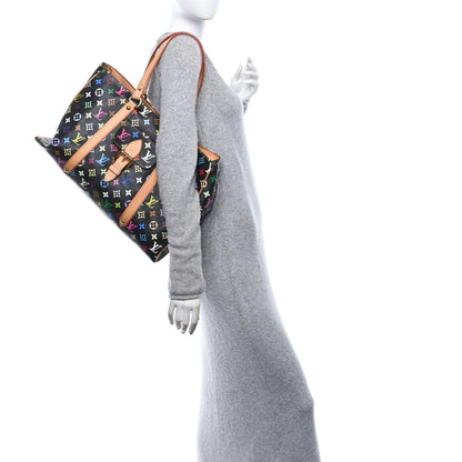 Louis Vuitton Monogram Multicolor Aurelia GM Black 2 of 10