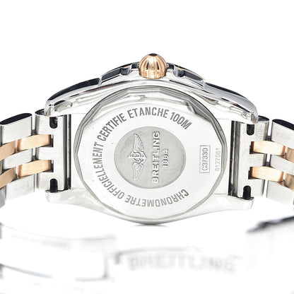 Breitling Stainless Steel 18K Rose Gold Mother of Pearl 36mm Galactic Automatic Watch C37330 4 of 5