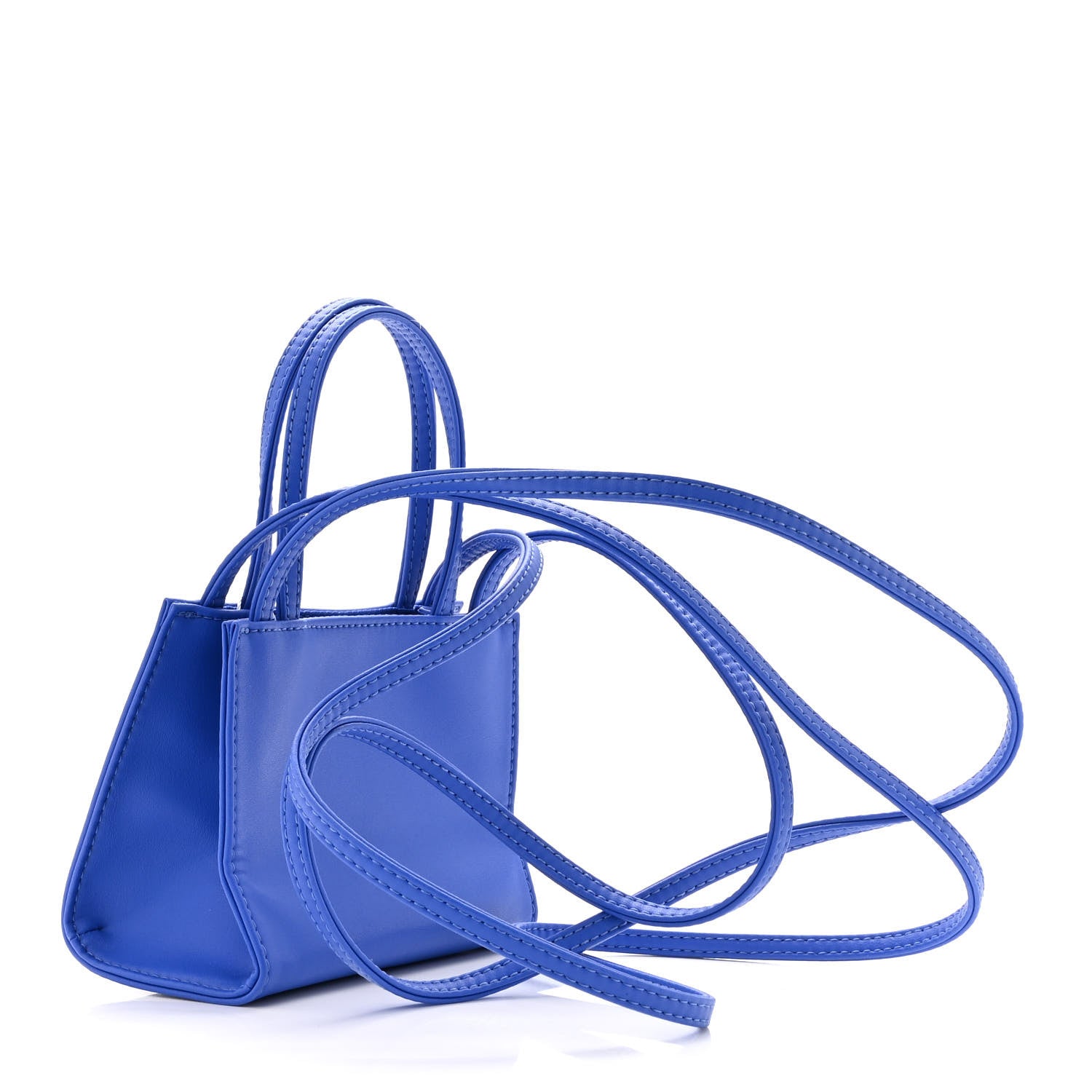 Telfar Vegan Leather Small Shopping Bag Painters Tape 3 of 9