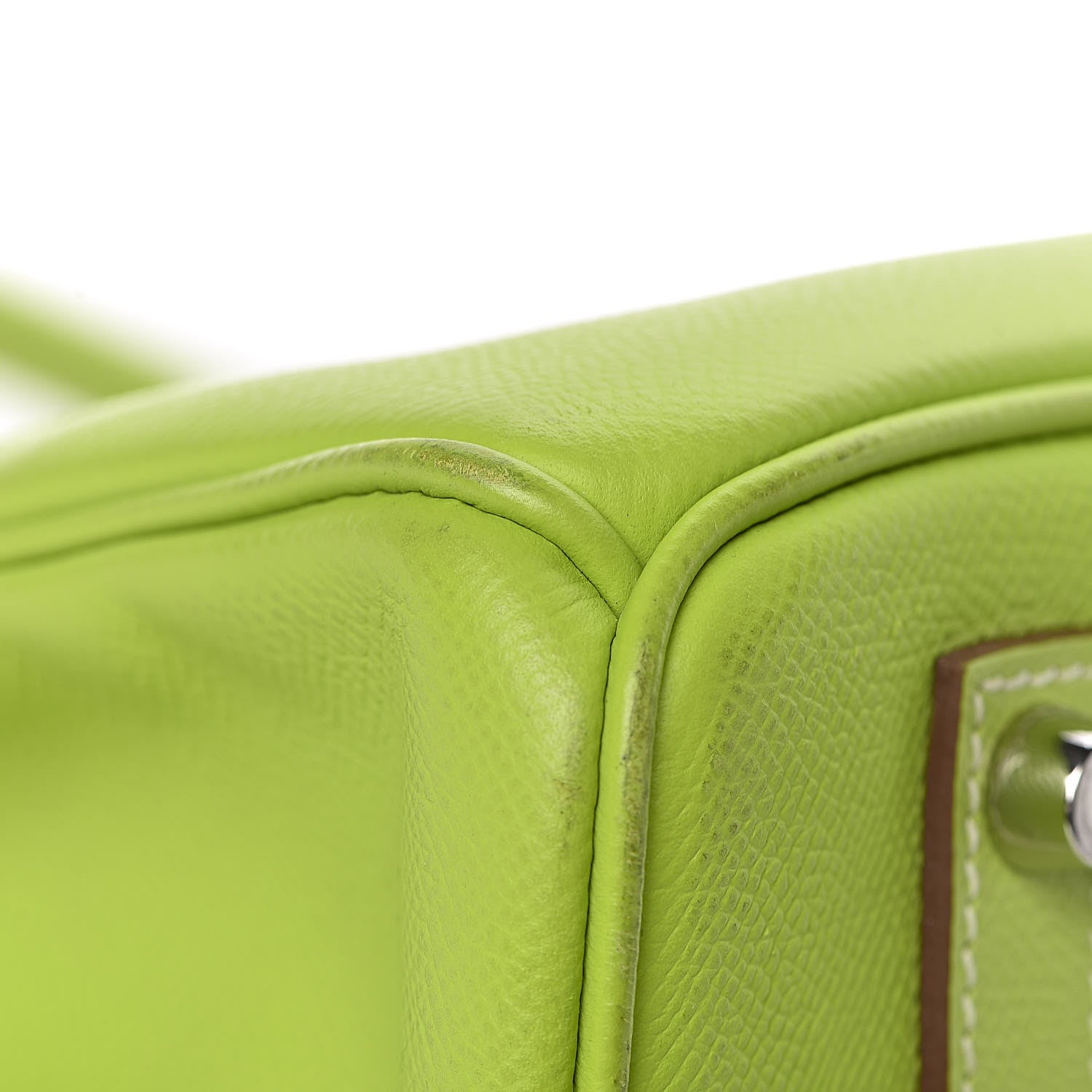 Hermes Epsom Candy Birkin 35 Kiwi Lichen 33 of 41