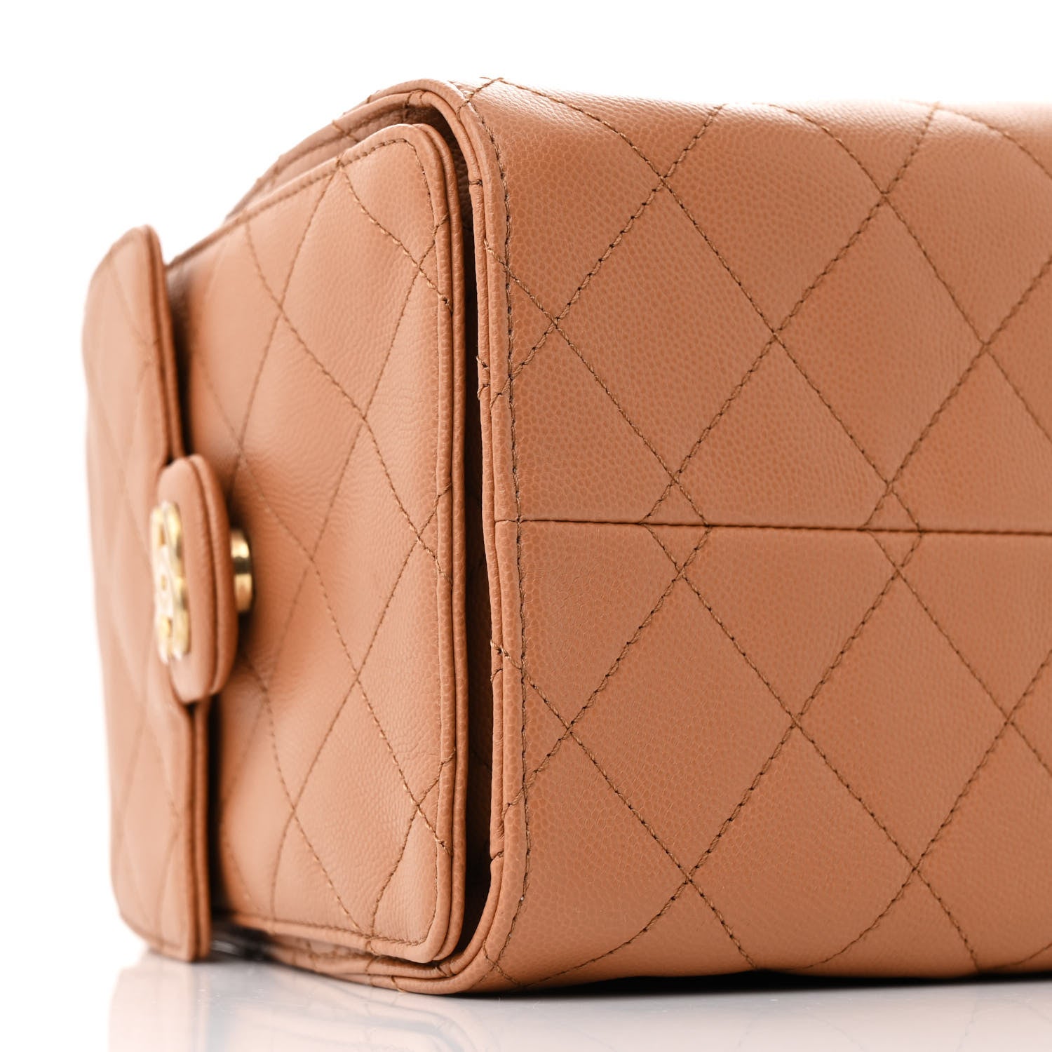 Chanel Caviar Quilted Small Chanel 25 Handbag Brown 9 of 11