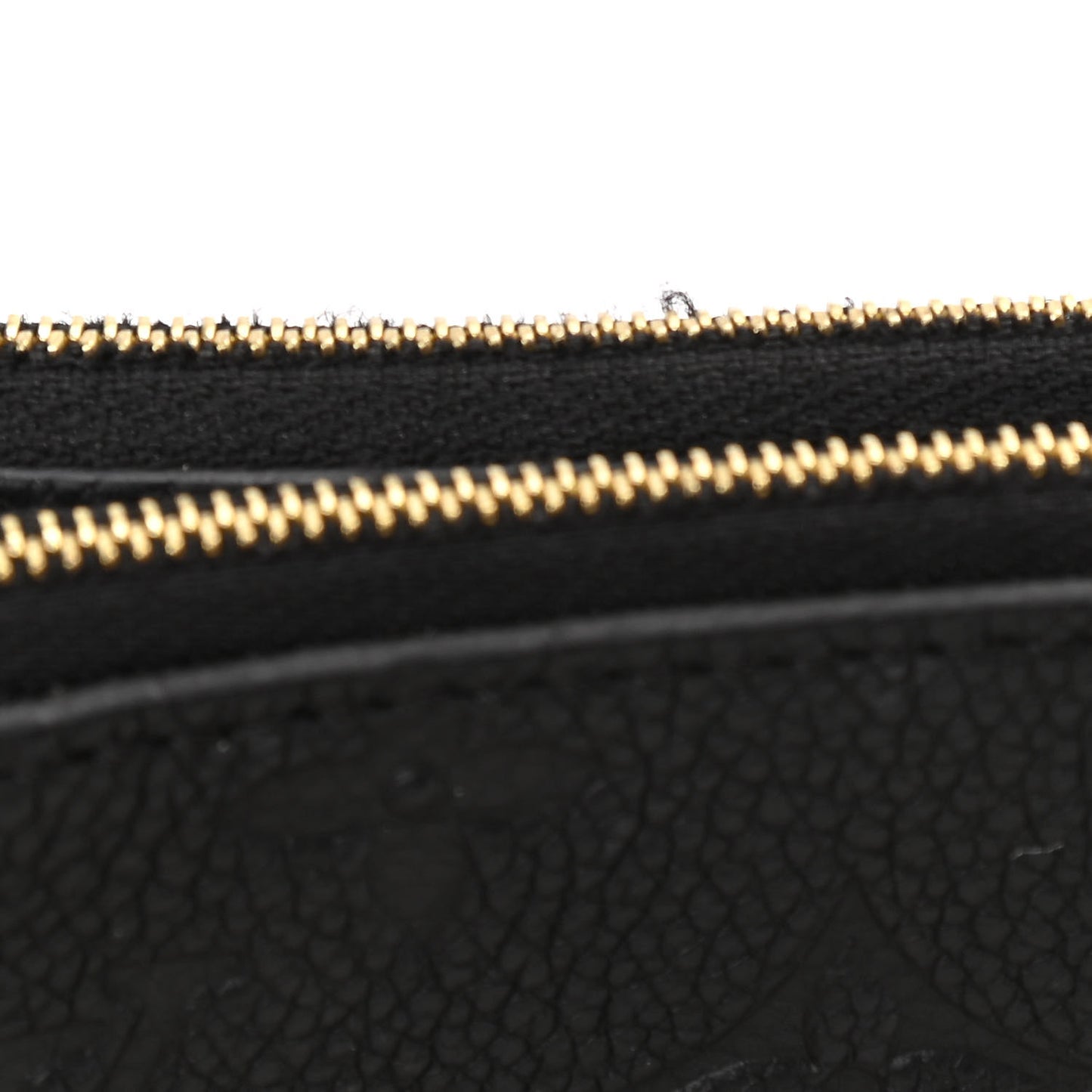 Empreinte Double Zip Pochette Black