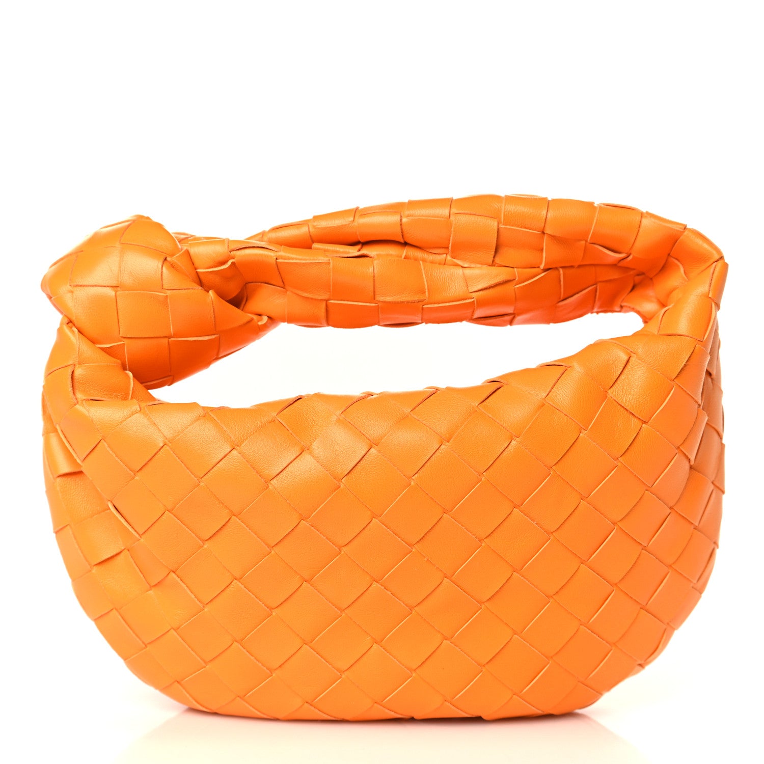 Bottega Veneta Nappa Intrecciato Mini Jodie Tangerine 1 of 9