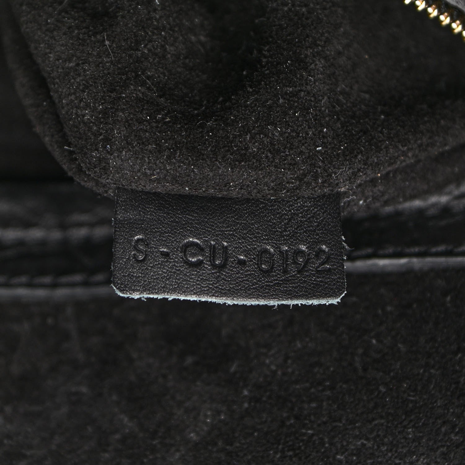 Celine Calfskin Crocodile Embossed Medium Phantom Luggage Black 7 of 10