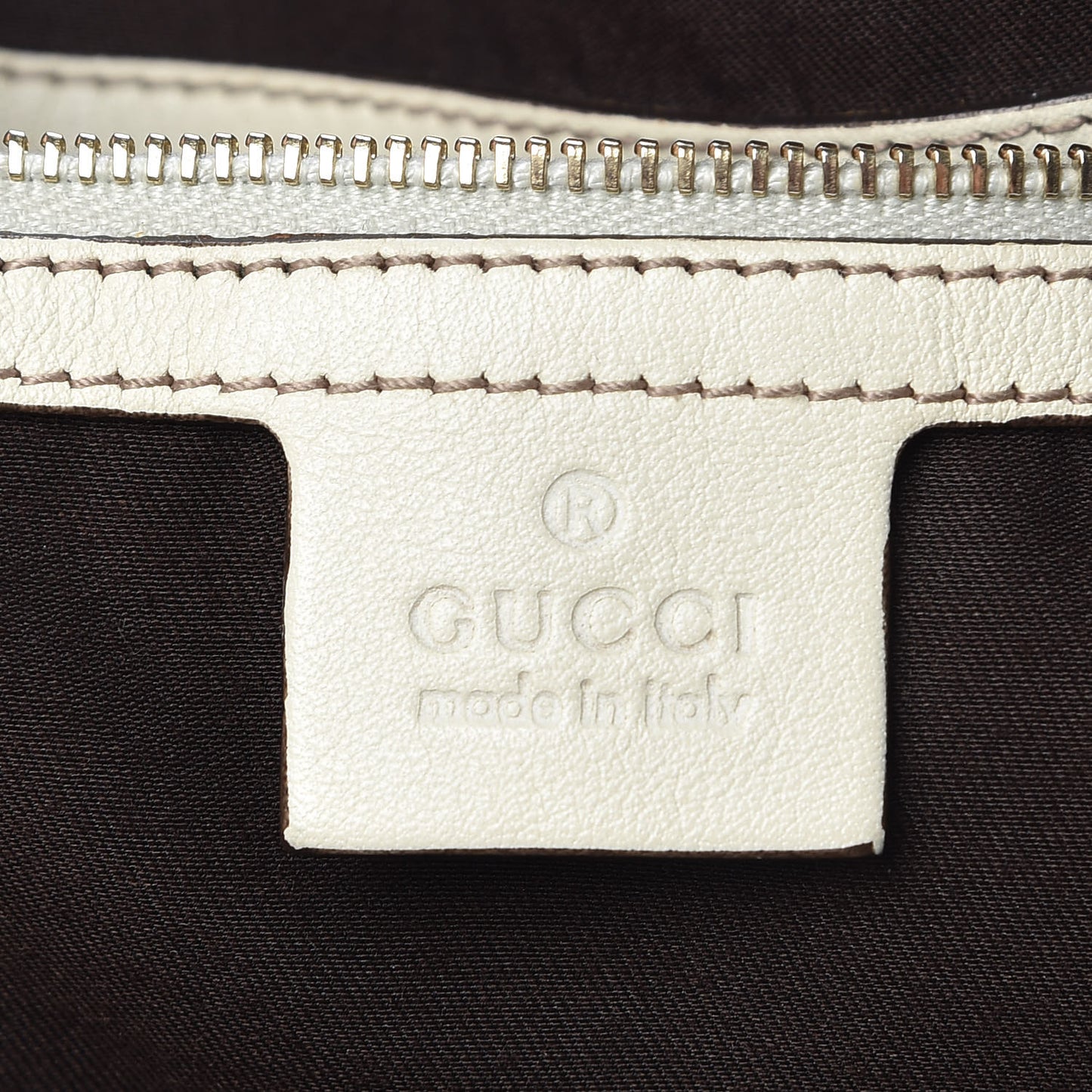 Monogram Medium Pelham Shoulder Bag Off White