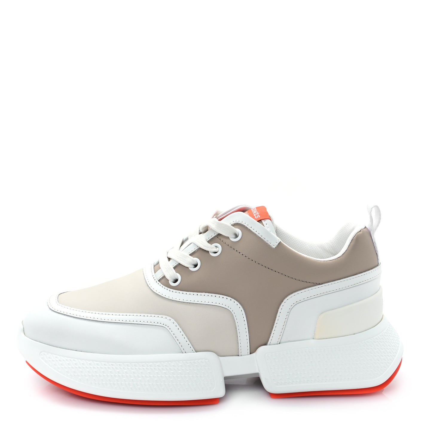 Calfskin Womens Giga Sneakers  38 Multicolor White Gomma