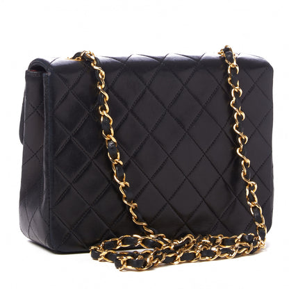 Chanel Lambskin Quilted Mini Square Flap Black 2 of 9