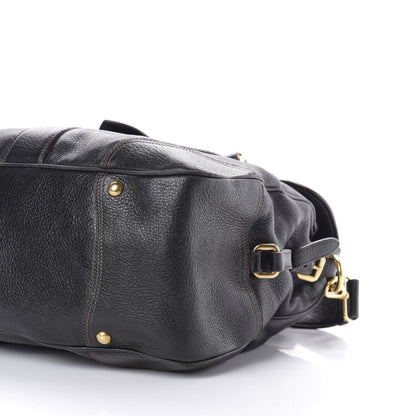 Prada Cervo Deerskin Bag Black 8 of 21