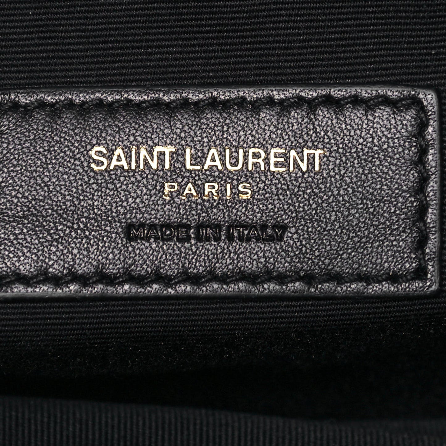 Velour Matelasse Monogram Lou Belt Bag Black