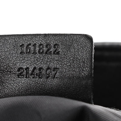 Gucci Guccissima Nylon Messenger Bag Black 7 of 11