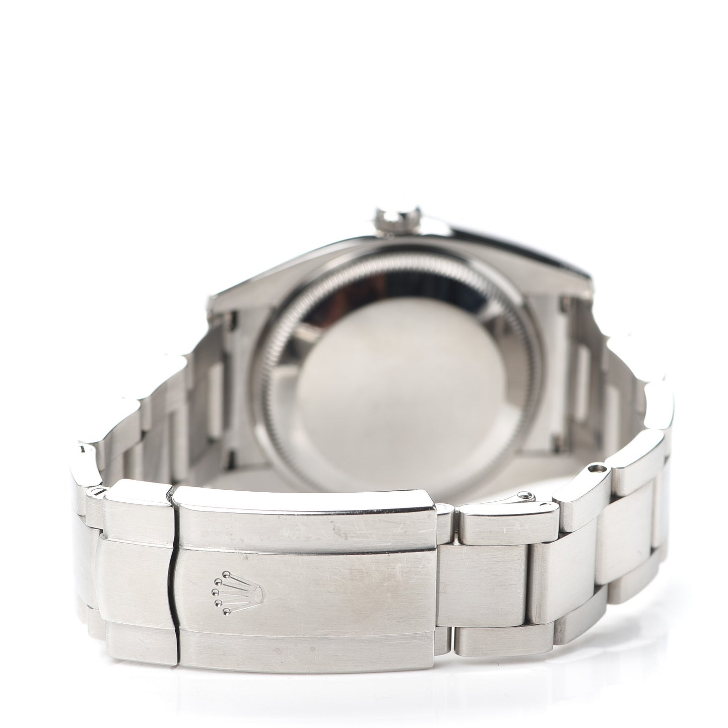 Stainless Steel 34mm Oyster Perpetual Air-King Watch Pink Index 114200