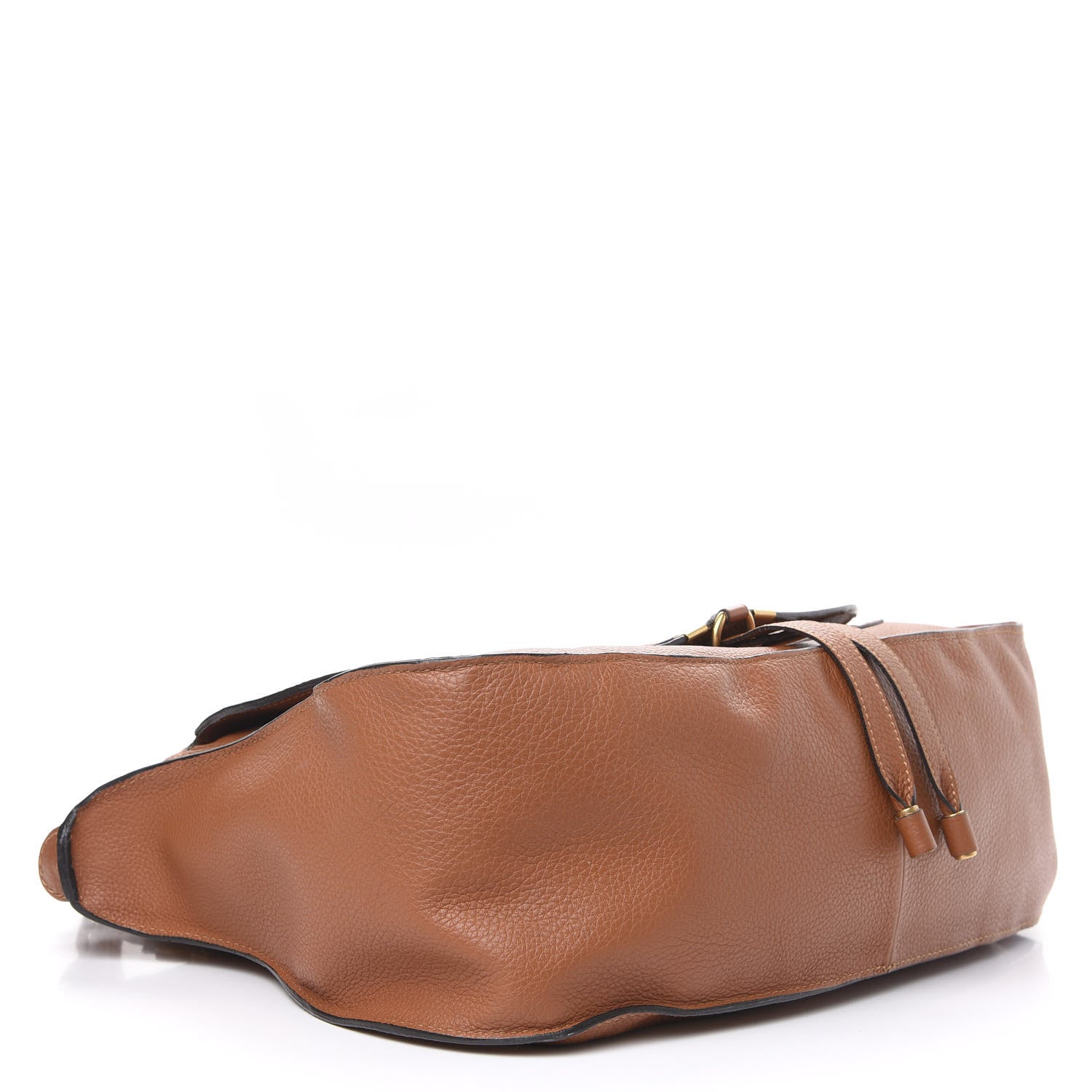 Chloe Calfskin Large Marcie Satchel Tan 4 of 13