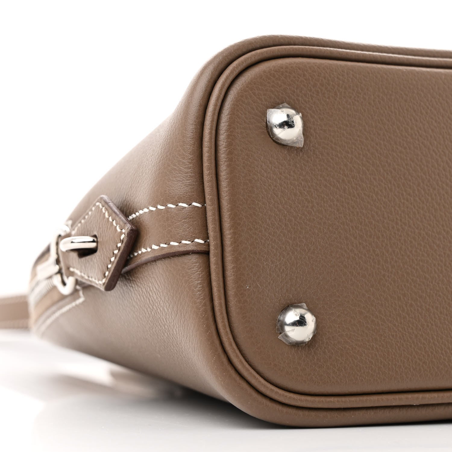 Hermes Evercolor Verso 1923 Bolide 25 Etoupe Gris Perle 9 of 11