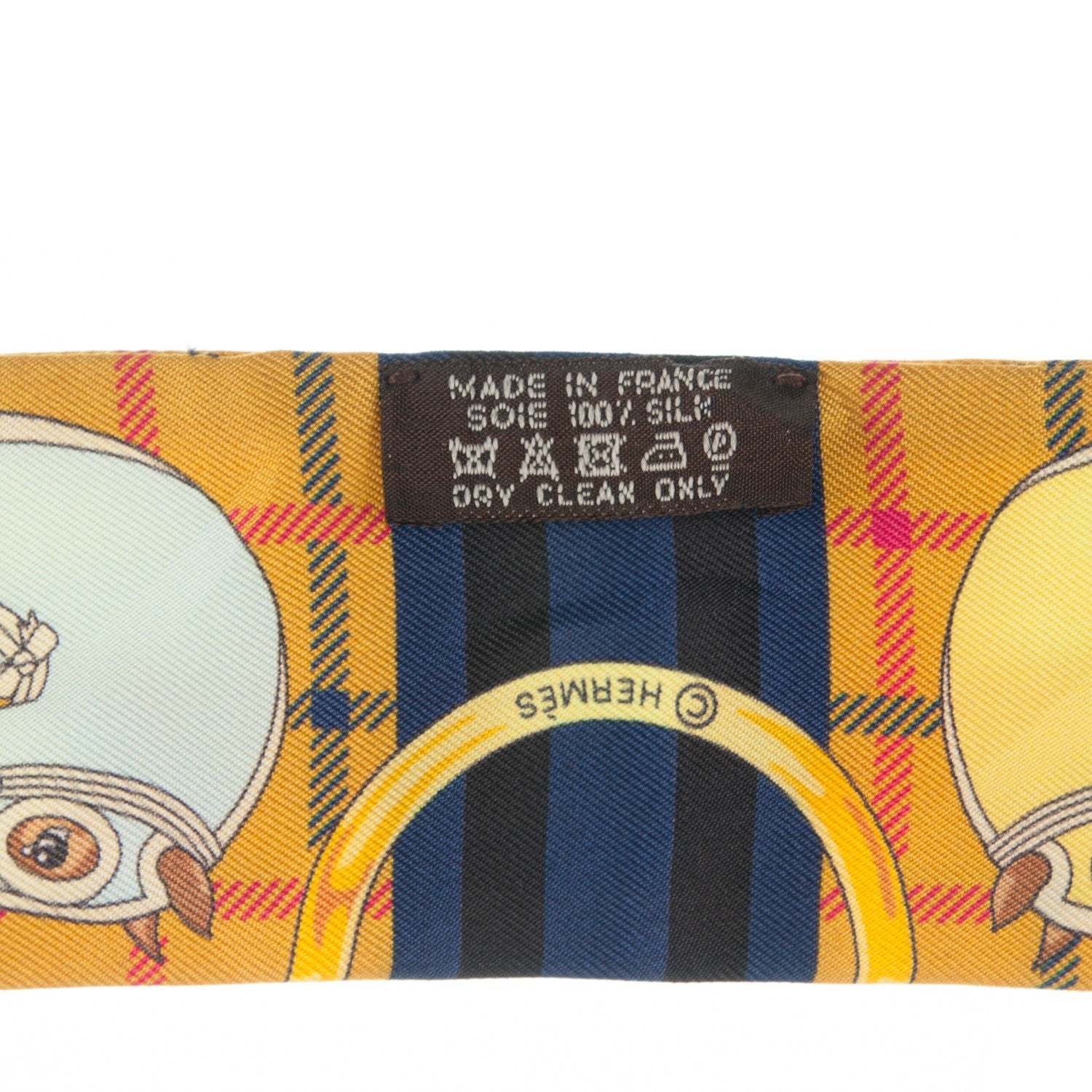 Hermes Silk Tatersale Twilly 3 of 4