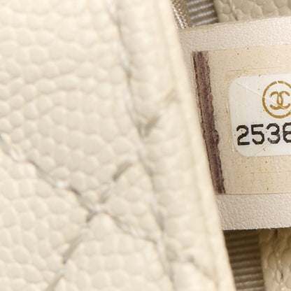 Chanel Caviar Quilted Medium Urban Companion Flap Ivory 8 of 11