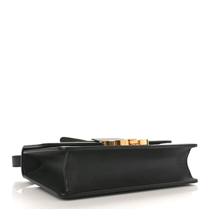 Christian Dior Grained Calfskin 30 Montaigne Flap Bag Black 4 of 8