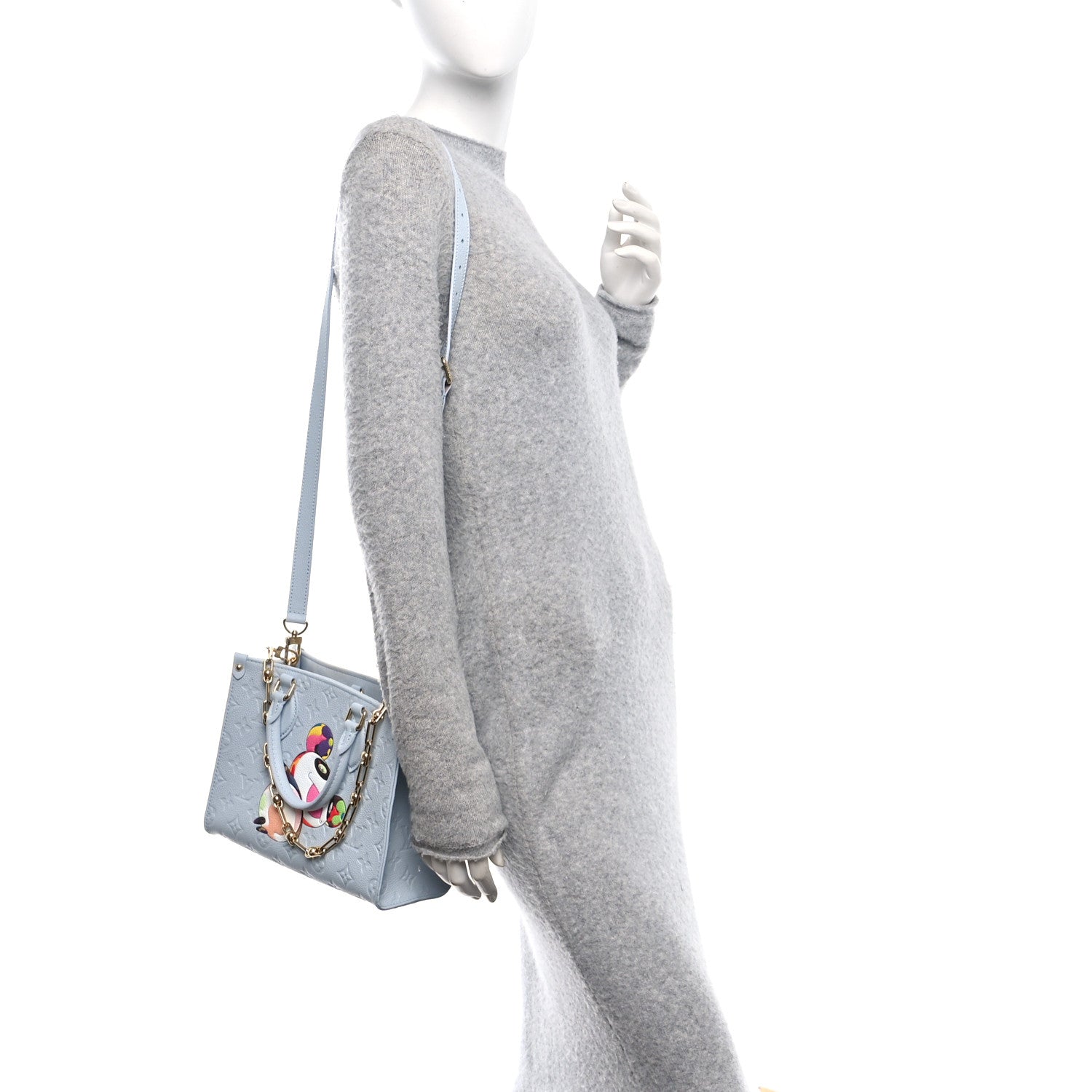 Louis Vuitton LV X TM Empreinte Monogram Superflat Onthego PM Washed Blue 3 of 13
