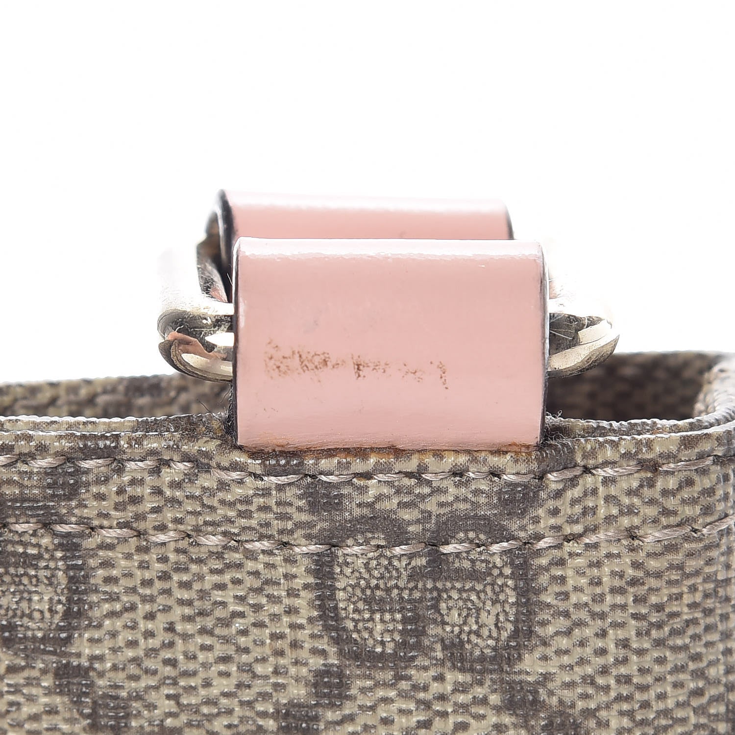 Gucci GG Supreme Monogram Small Flat Messenger Bag Light Pink 14 of 16