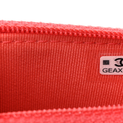Chanel Lambskin Quilted Chanel 19 Flap Phone Holder With Chain Coral 7 of 10