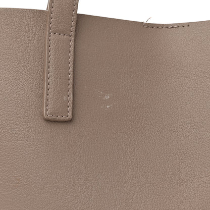Saint Laurent Calfskin Toy Shopping Tote Dark Beige 11 of 17