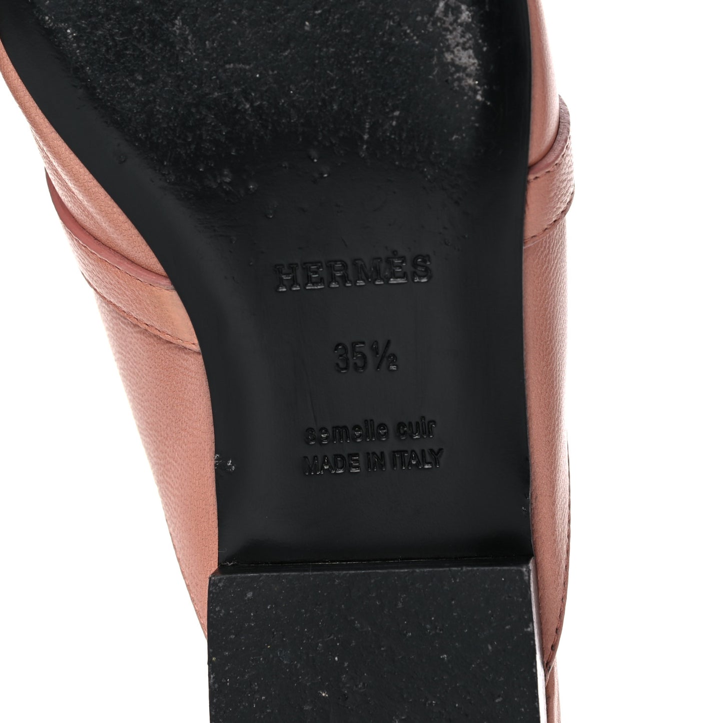 Goatskin Oz Mules 35.5 Rose Aube
