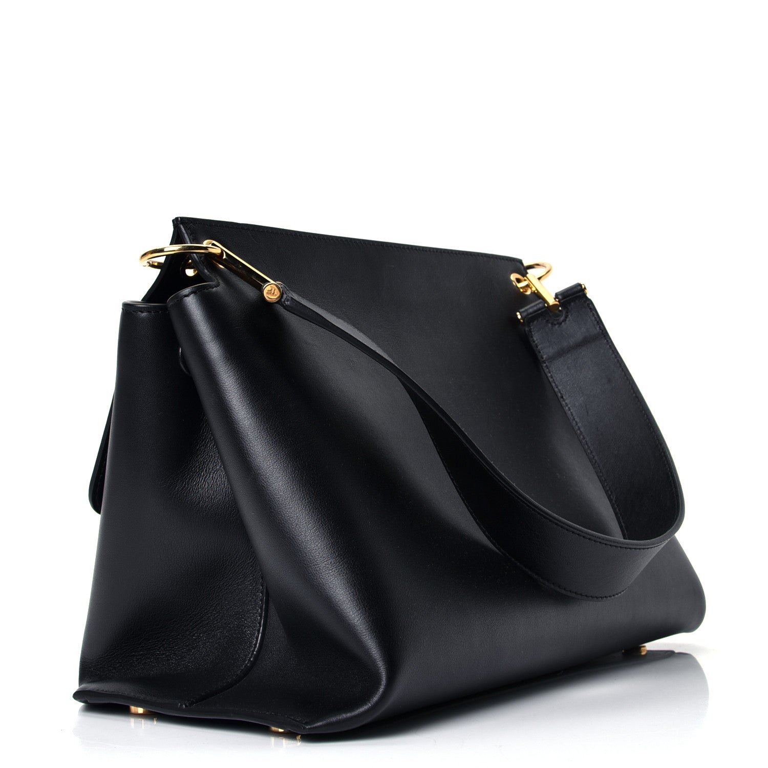 Tom Ford Calfskin Natalia Shoulder Bag Black 2 of 4
