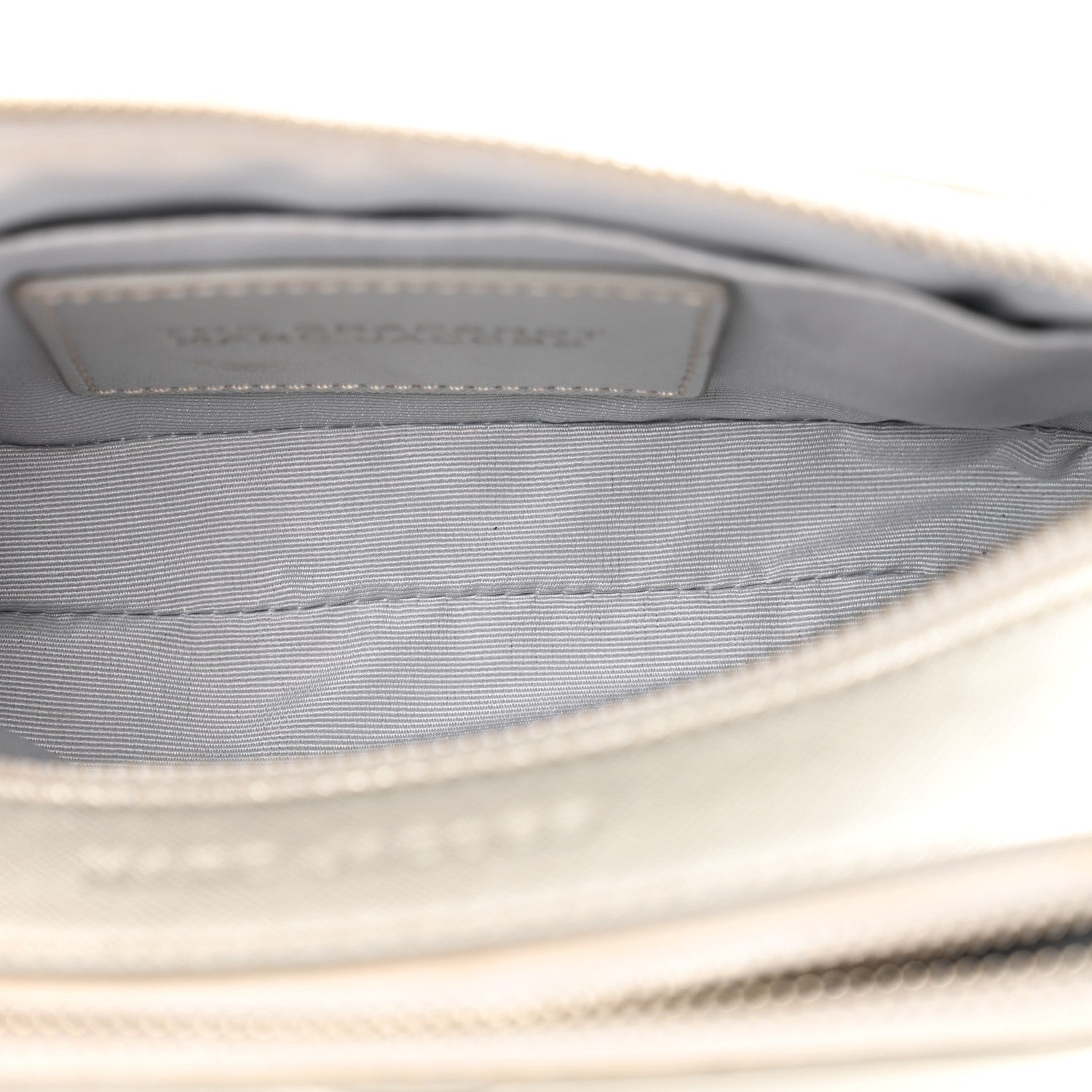 Marc Jacobs Saffiano Small Snapshot Camera Bag Silver 6 of 16