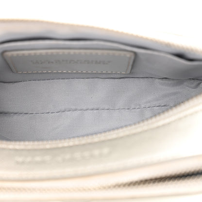 Marc Jacobs Saffiano Small Snapshot Camera Bag Silver 6 of 16